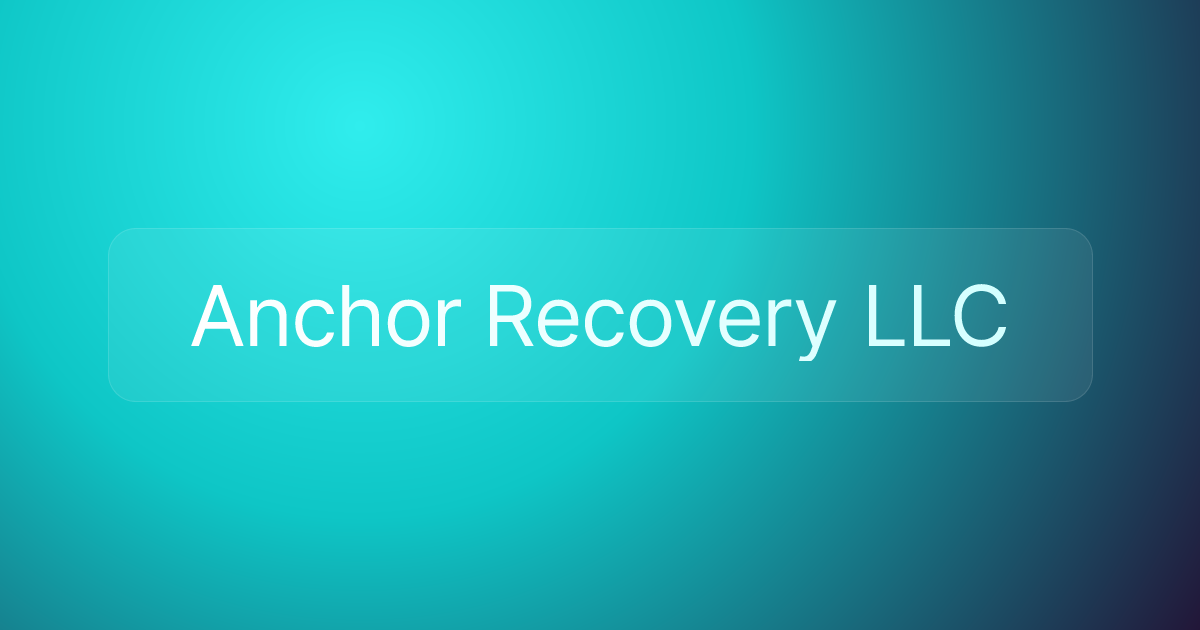 Anchor Recovery LLC