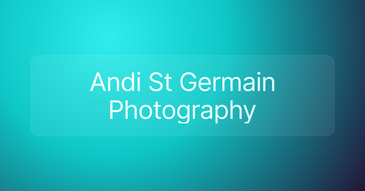 Andi St Germain Photography