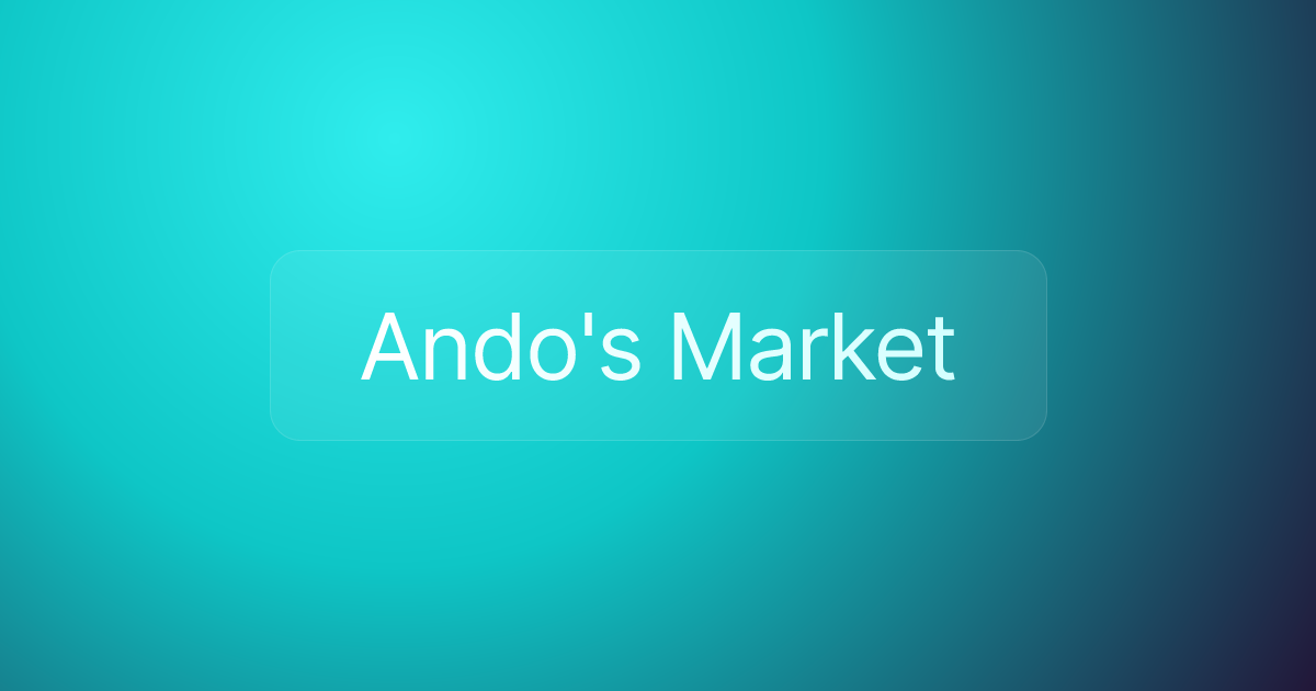 Ando's Market