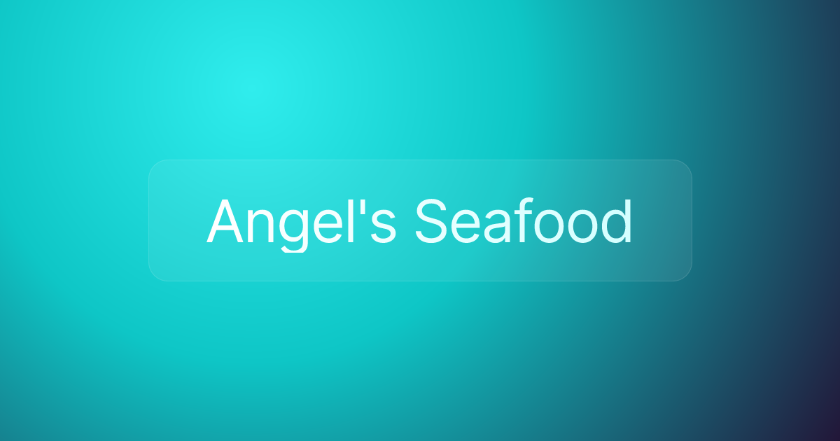 Angel's Seafood