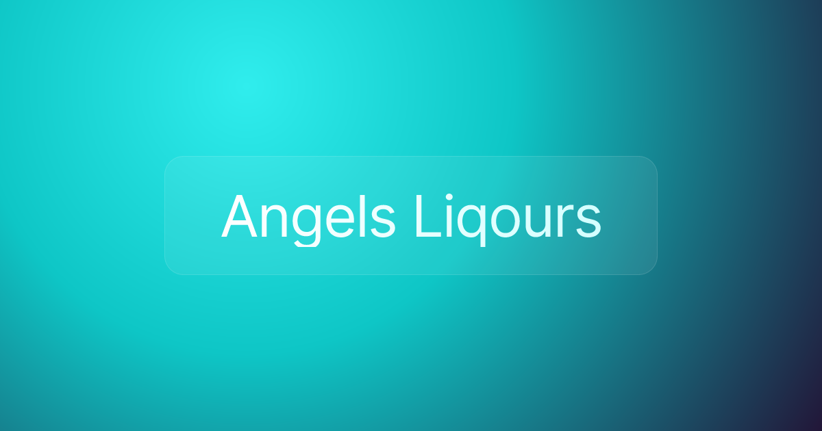 Angels Liqours