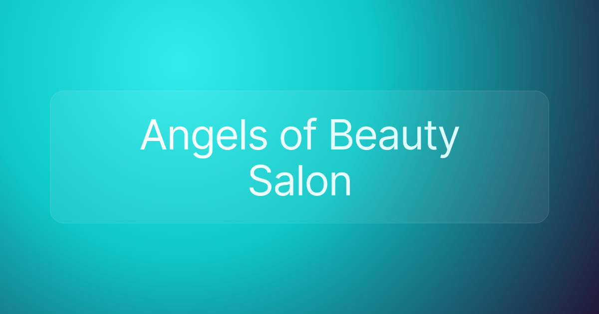 Angels of Beauty Salon