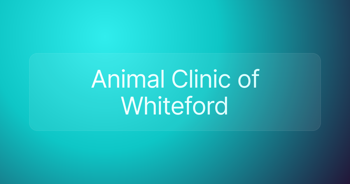 Animal Clinic of Whiteford
