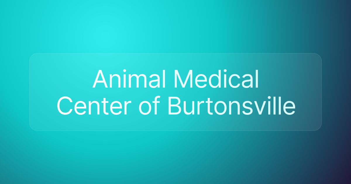 Animal Medical Center of Burtonsville