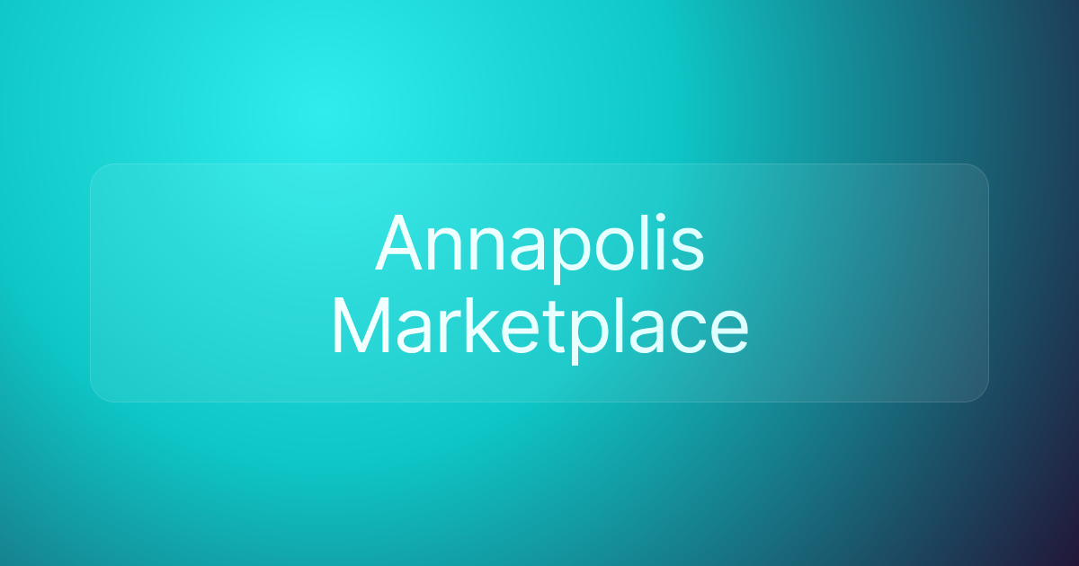 Annapolis Marketplace
