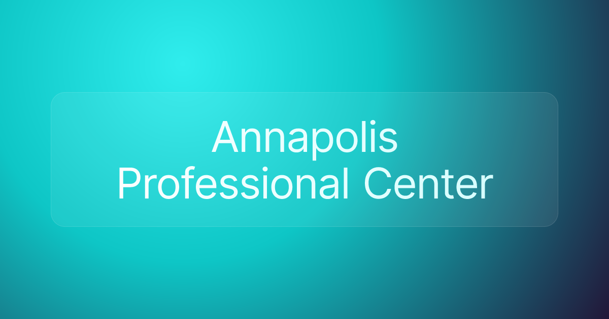 Annapolis Professional Center