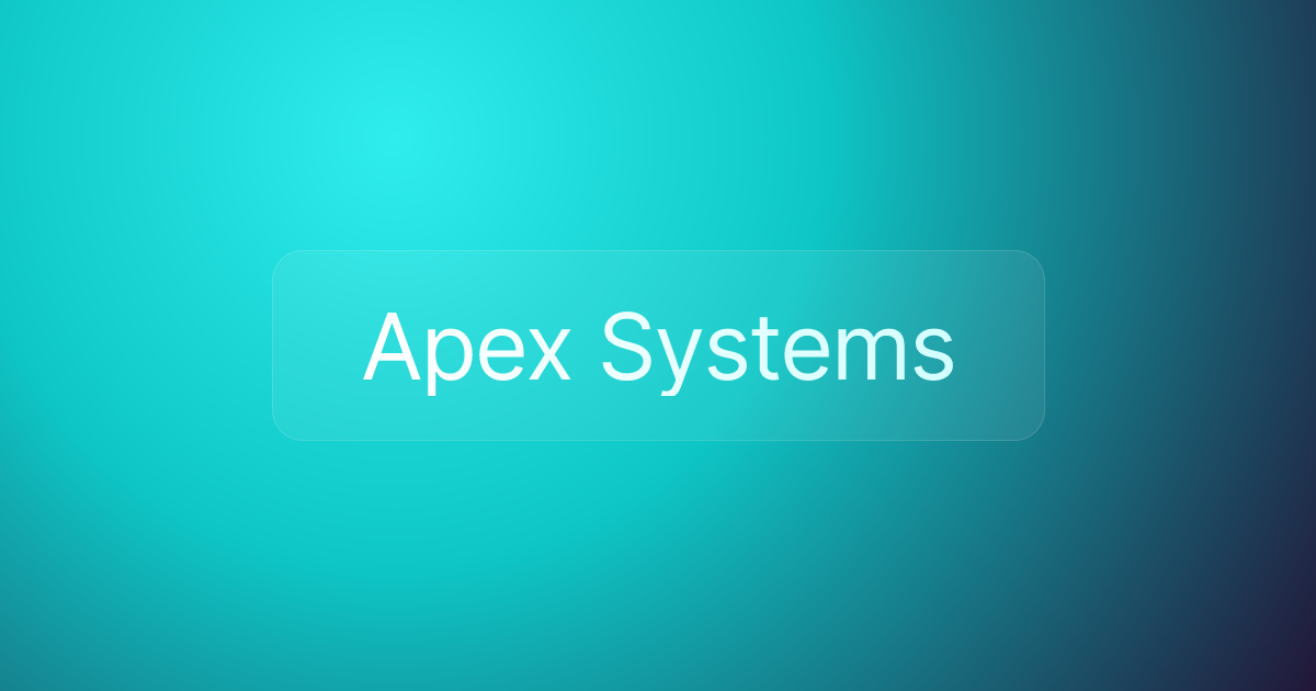 Apex Systems
