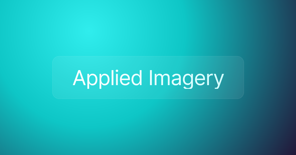 Applied Imagery