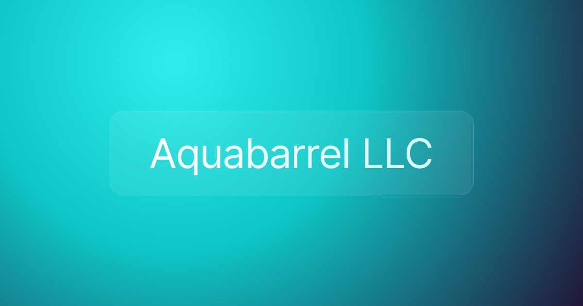 Aquabarrel LLC