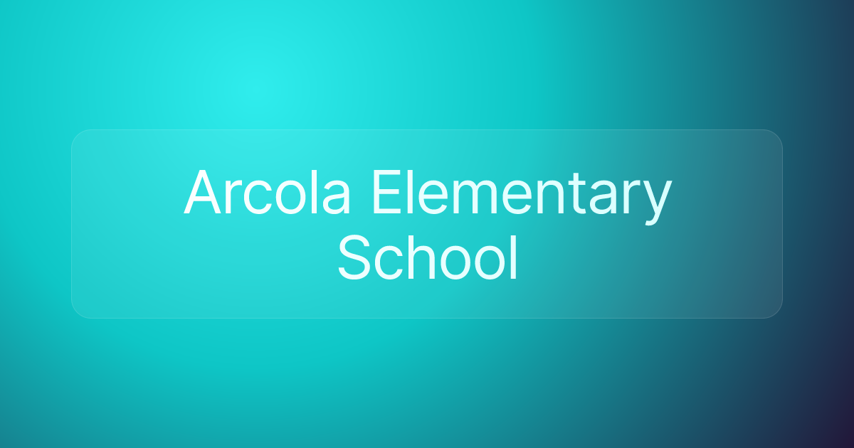 Arcola Elementary School