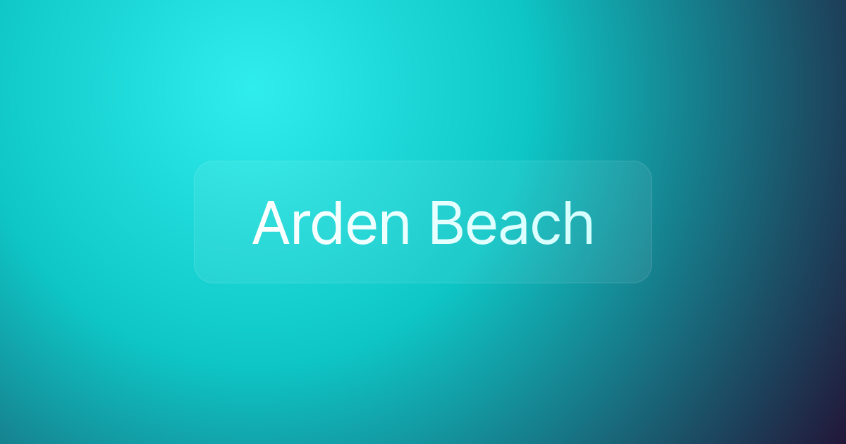 Arden Beach
