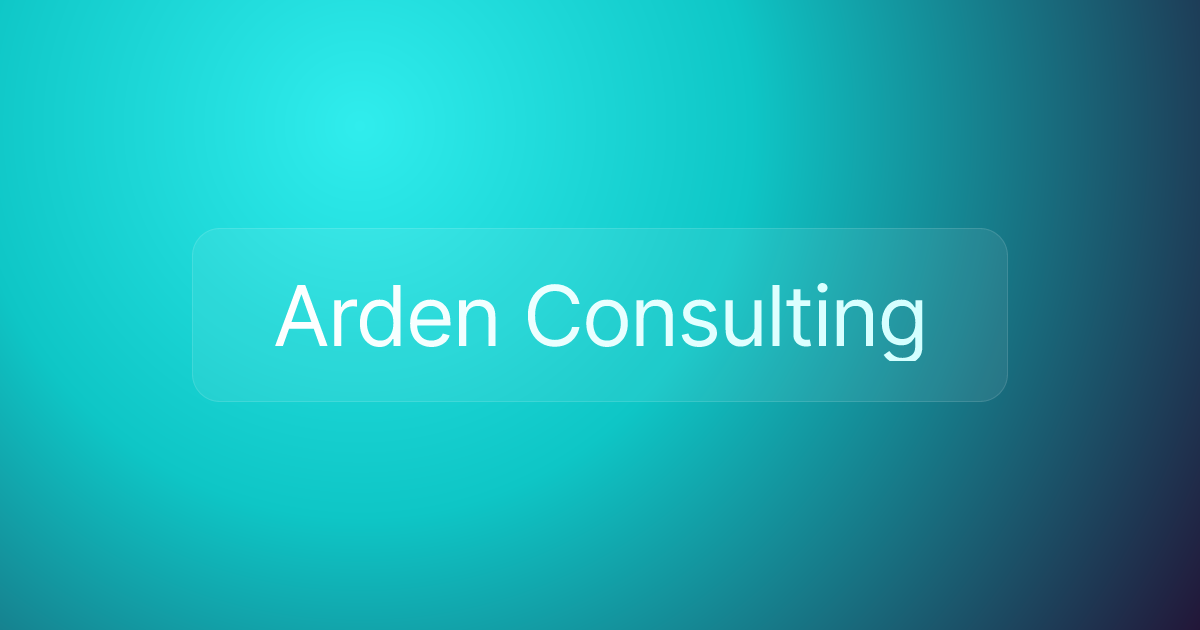 Arden Consulting