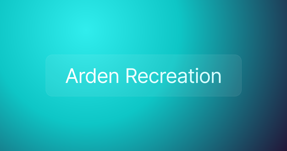 Arden Recreation