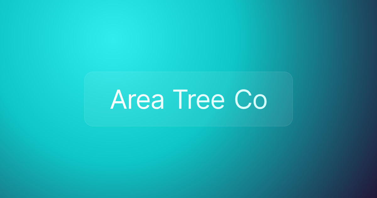 Area Tree Co