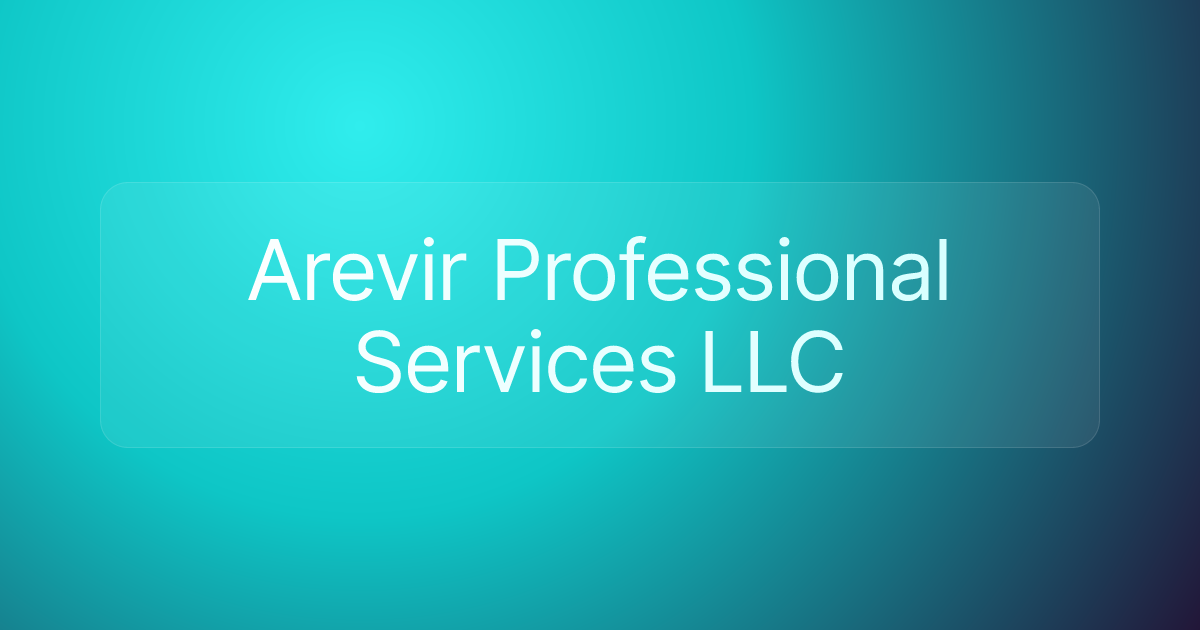 Arevir Professional Services LLC