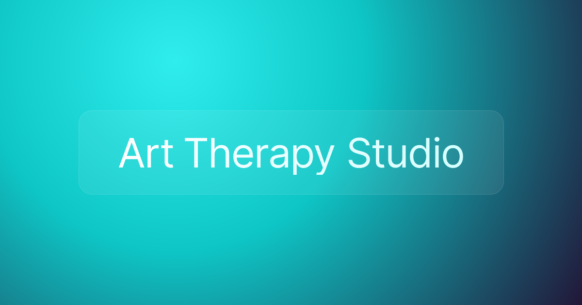Art Therapy Studio