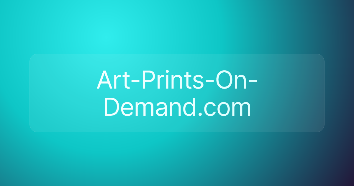 Art-Prints-On-Demand.com