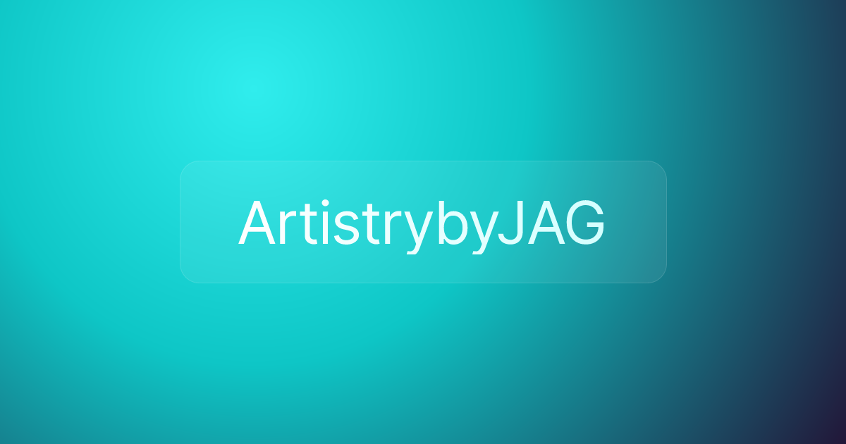 ArtistrybyJAG
