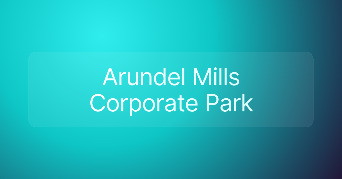 Arundel Mills Corporate Park