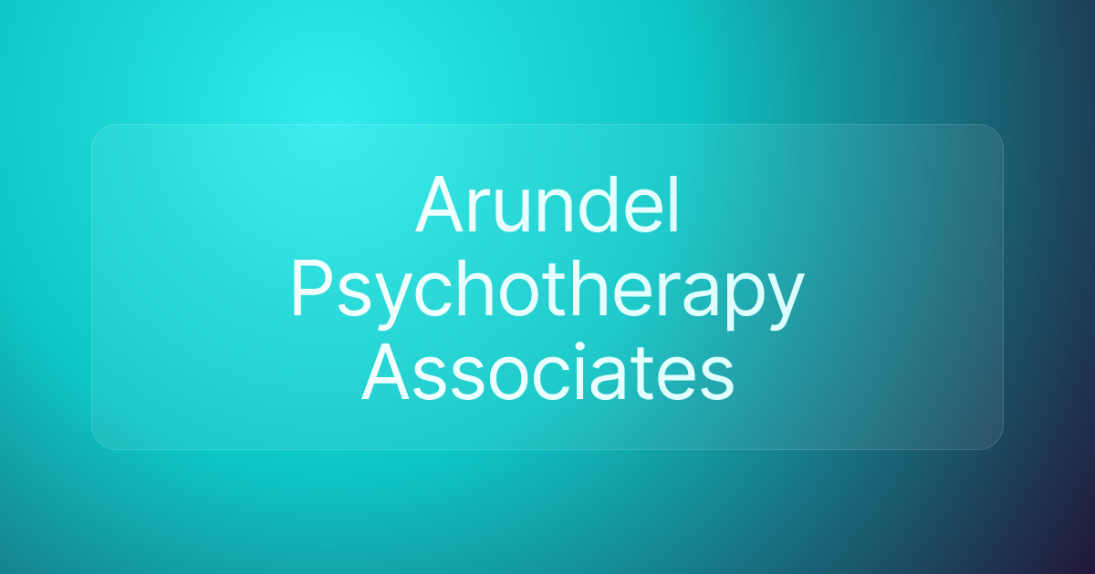 Arundel Psychotherapy Associates
