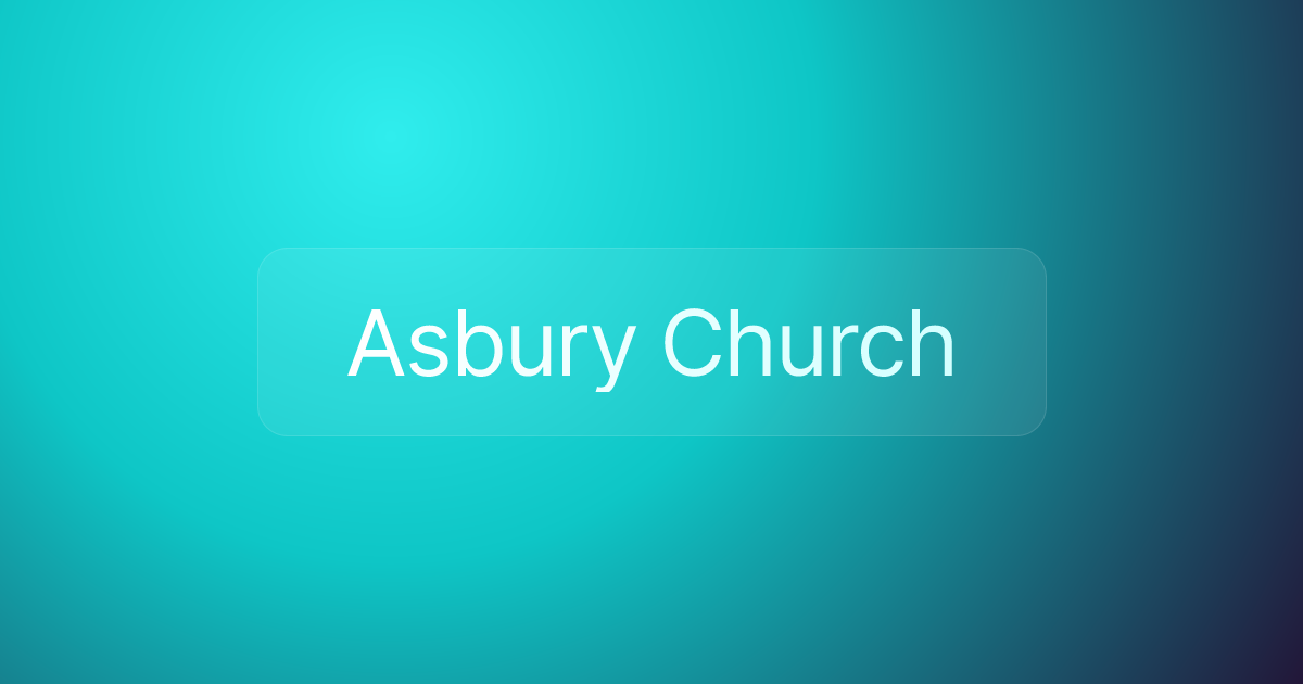 Asbury Church