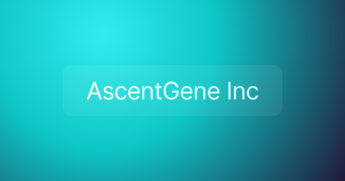 AscentGene Inc