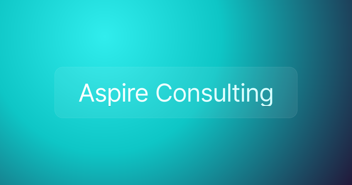 Aspire Consulting