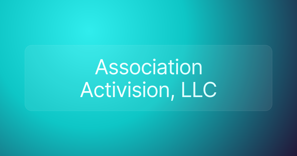 Association Activision, LLC
