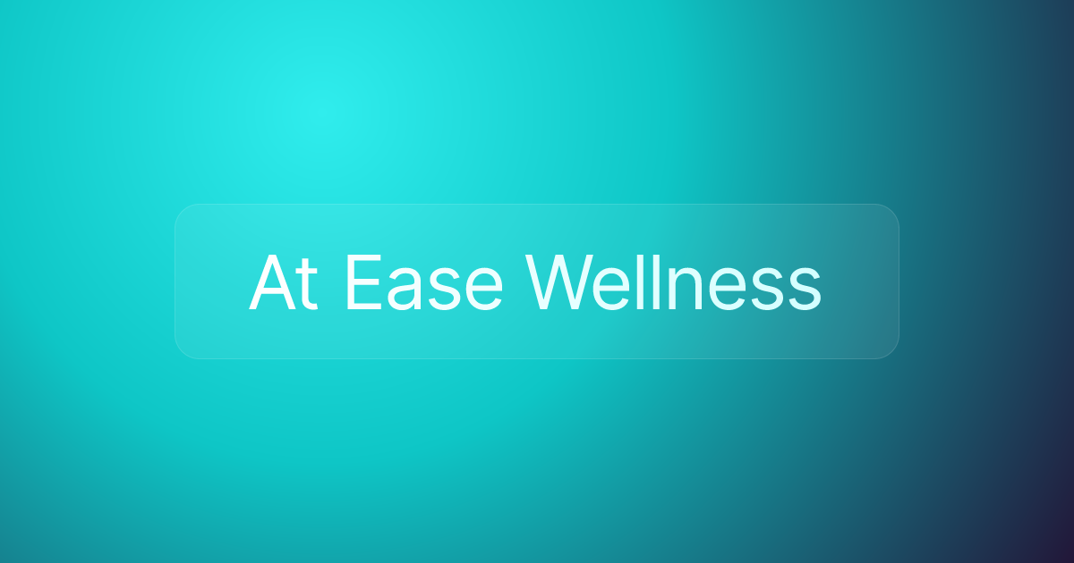 At Ease Wellness