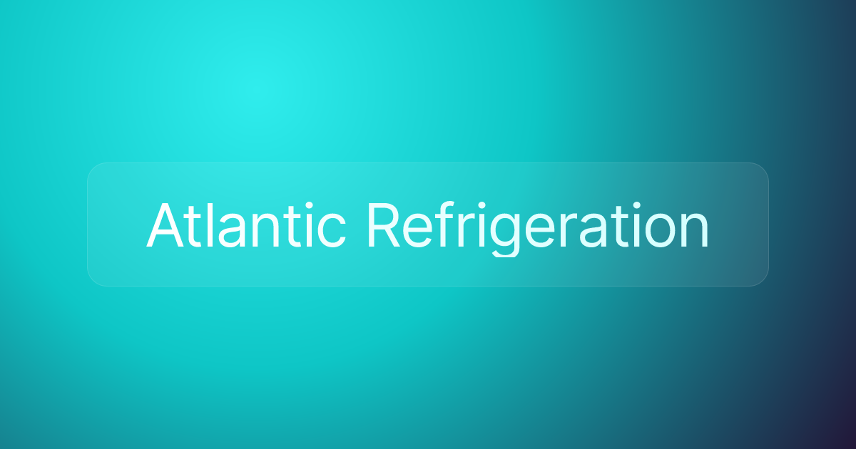 Atlantic Refrigeration