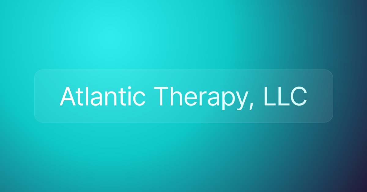 Atlantic Therapy, LLC