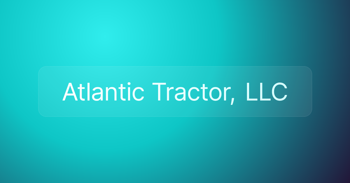 Atlantic Tractor, LLC