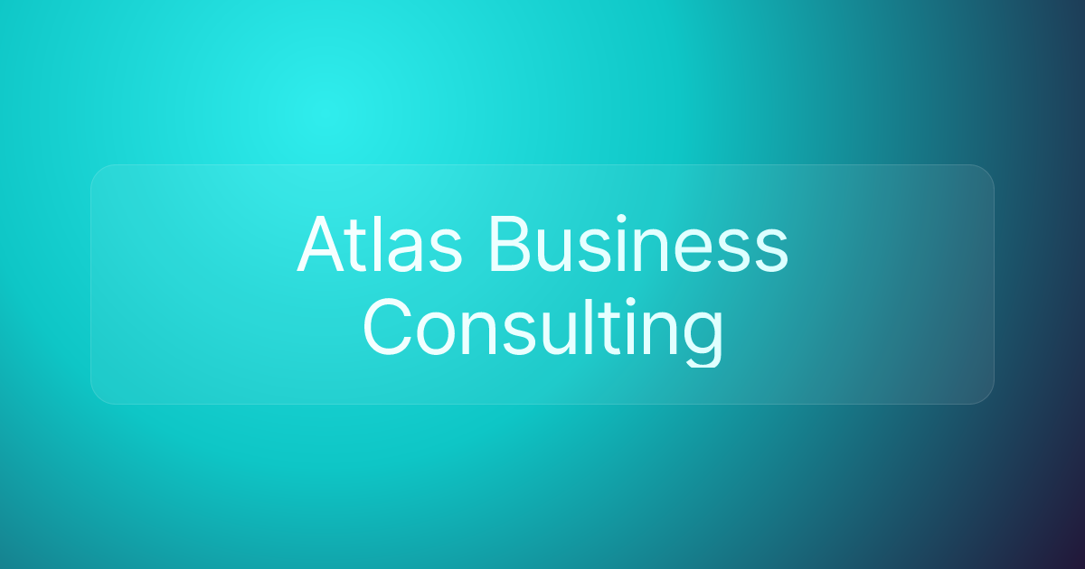 Atlas Business Consulting