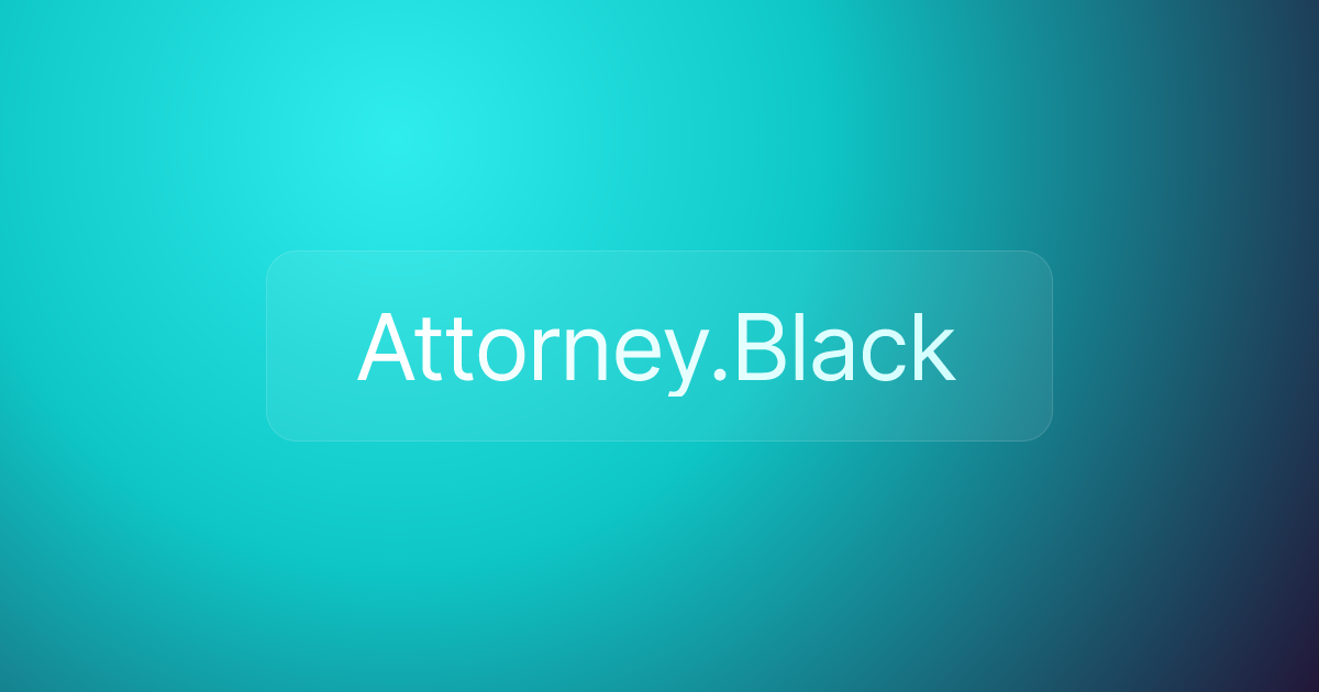 Attorney.Black