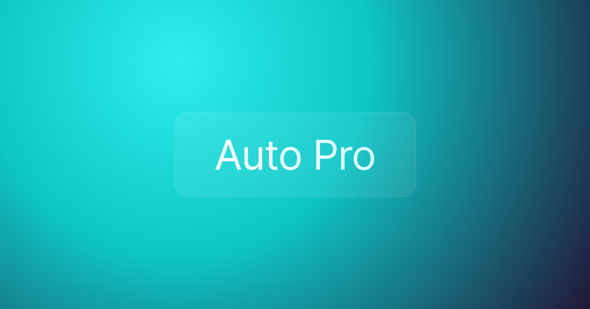 Auto Pro
