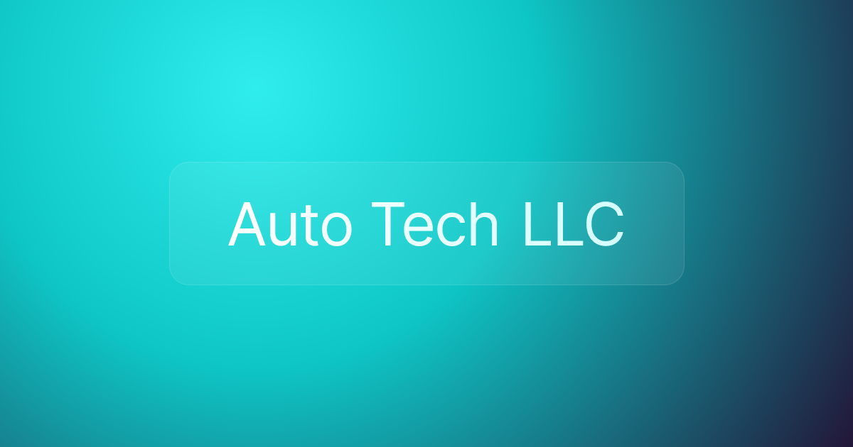 Auto Tech LLC