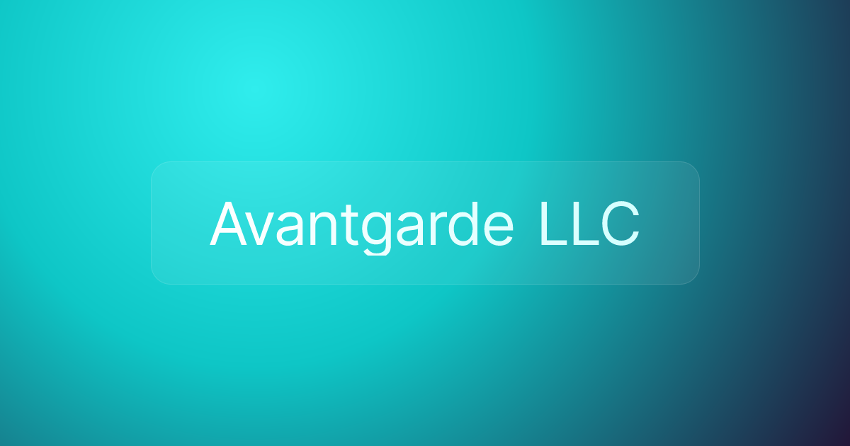 Avantgarde LLC