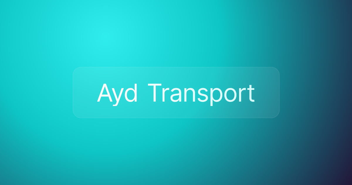 Ayd Transport