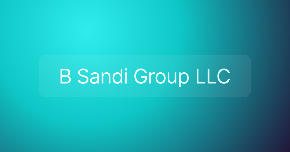 B Sandi Group LLC