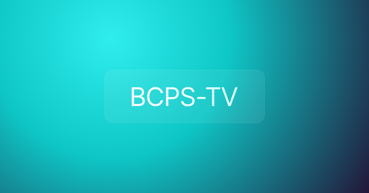 BCPS-TV
