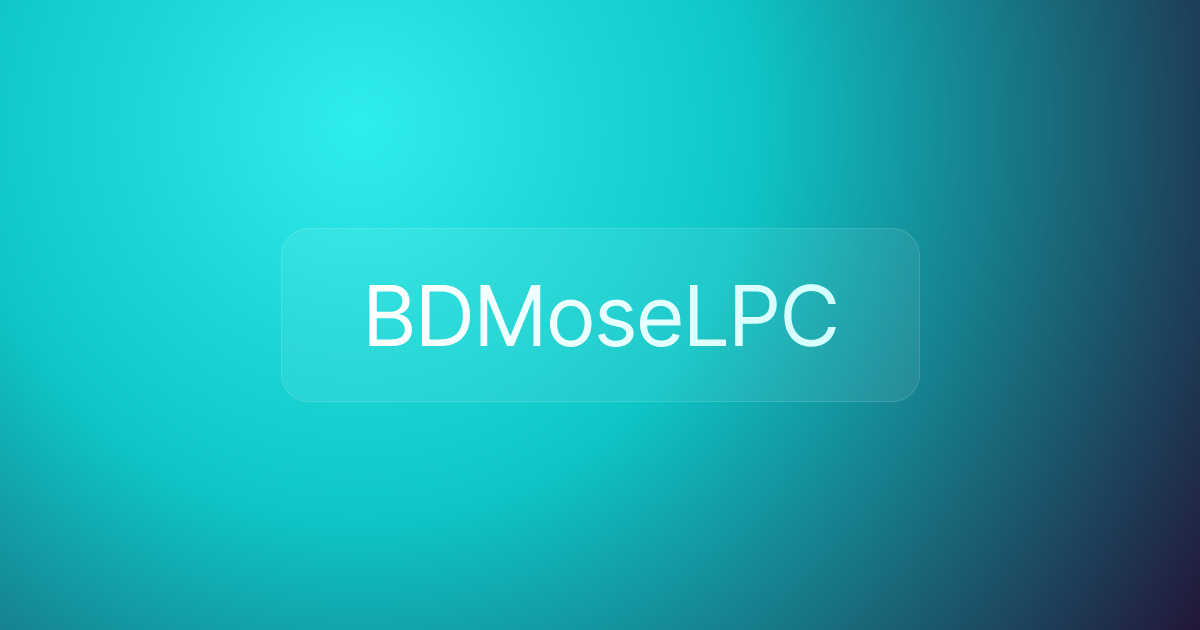 BDMoseLPC