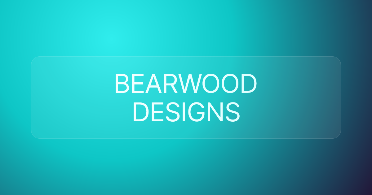 BEARWOOD DESIGNS