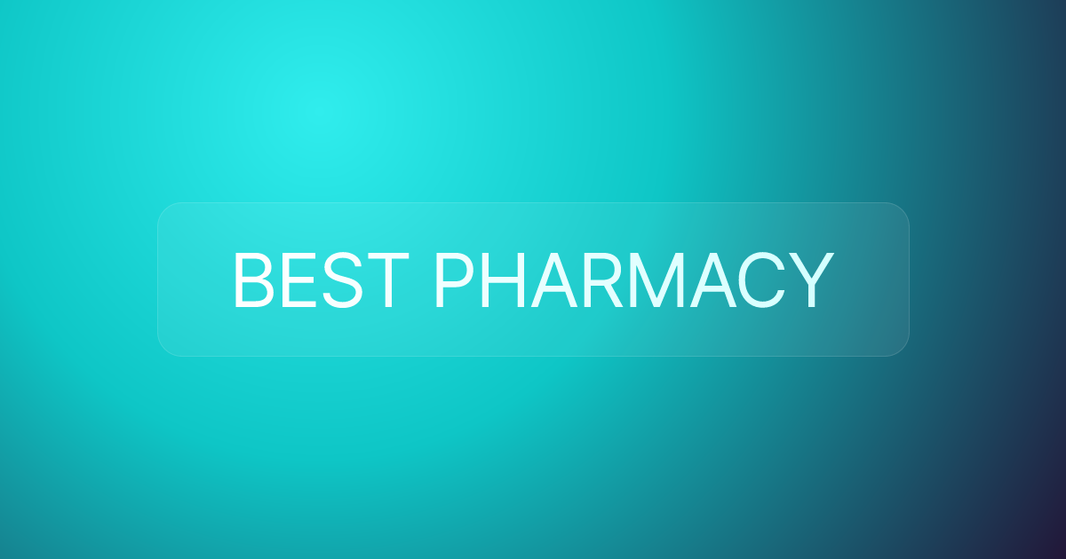 BEST PHARMACY