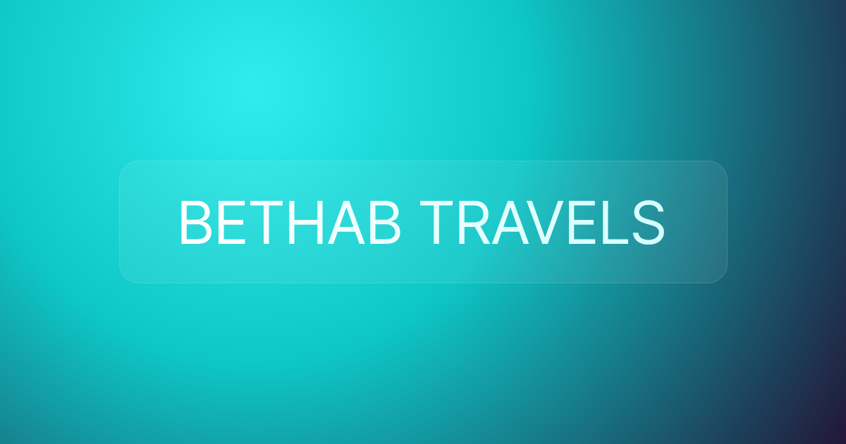 BETHAB TRAVELS