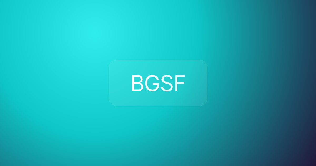 BGSF