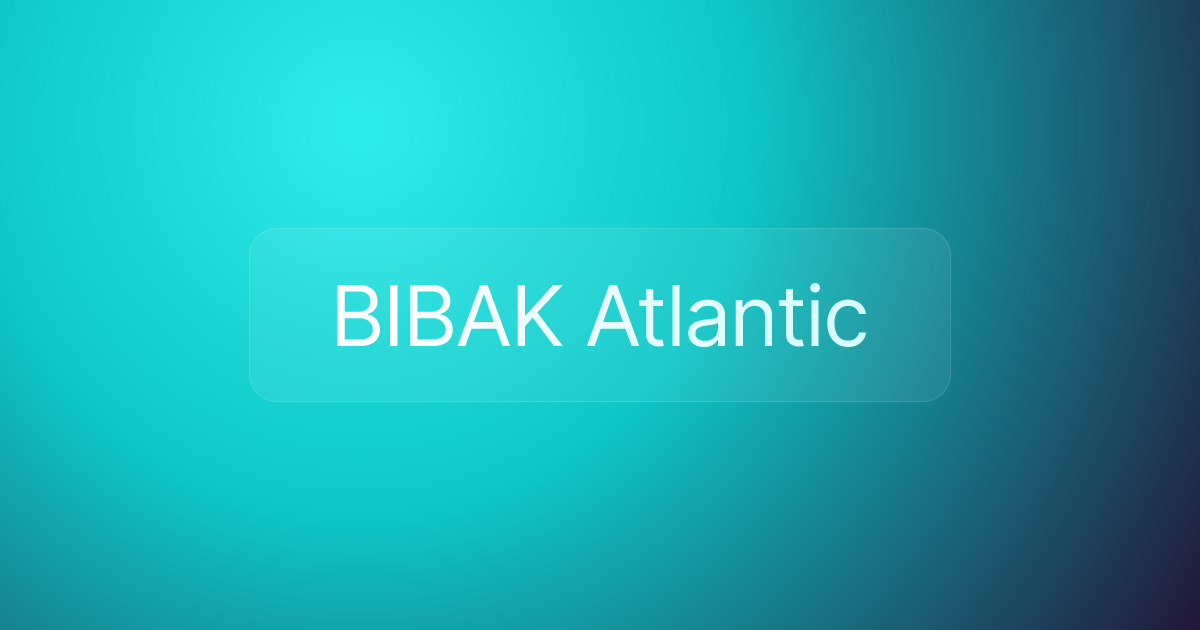 BIBAK Atlantic