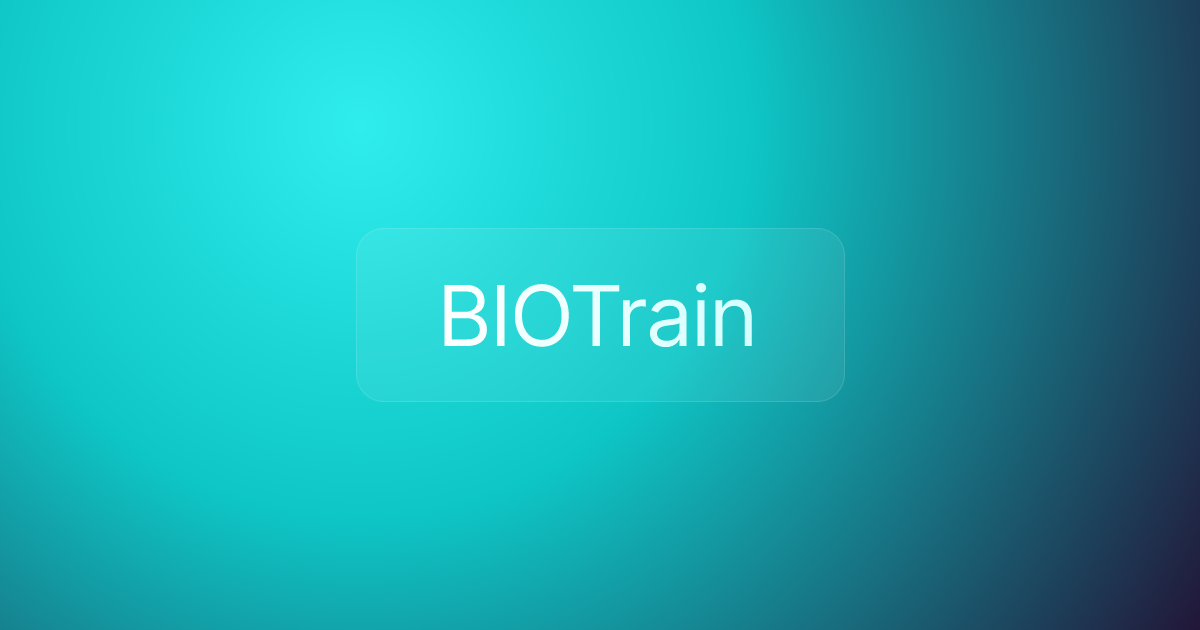 BIOTrain
