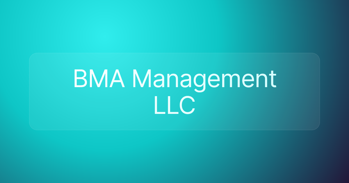 BMA Management LLC