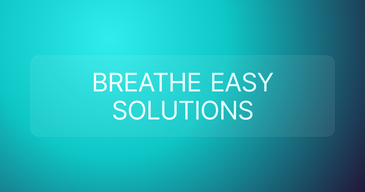 BREATHE EASY SOLUTIONS