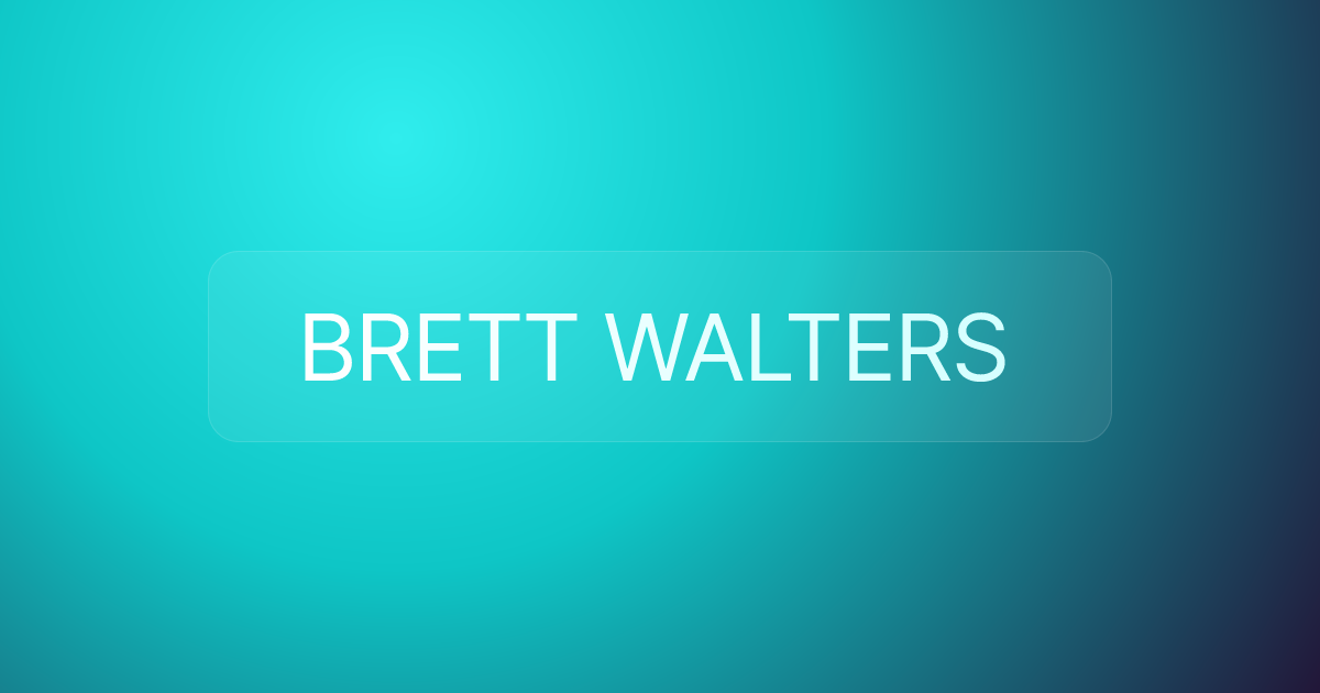 BRETT WALTERS